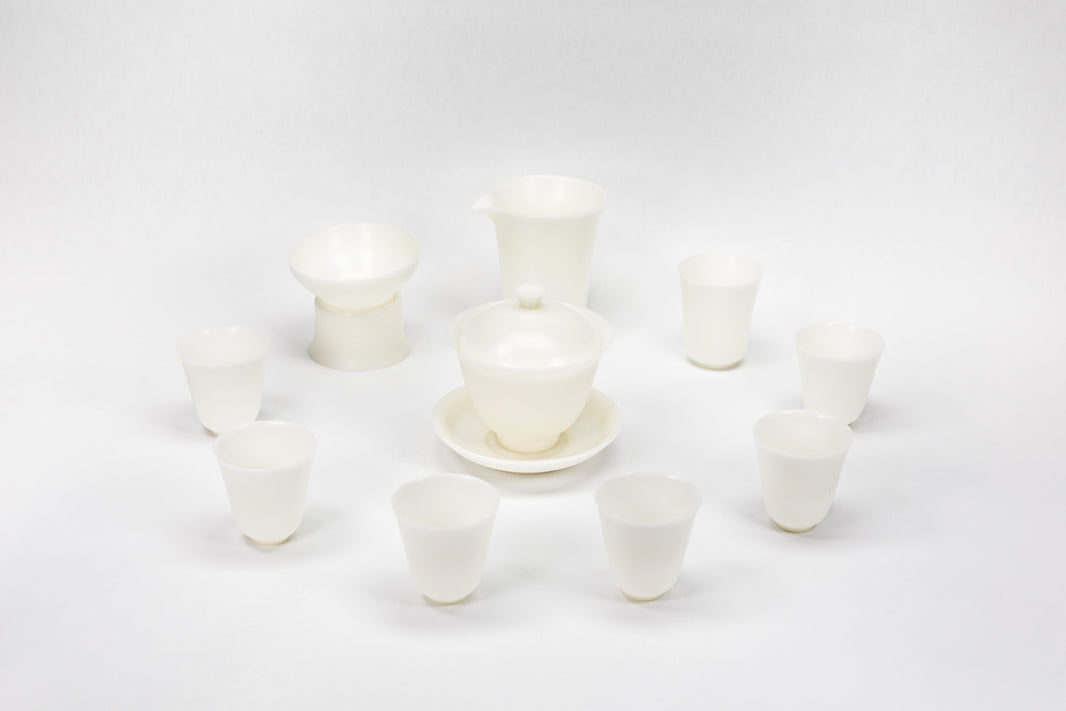 冰种茶具：晶莹似玉，清润如冰- 不言器