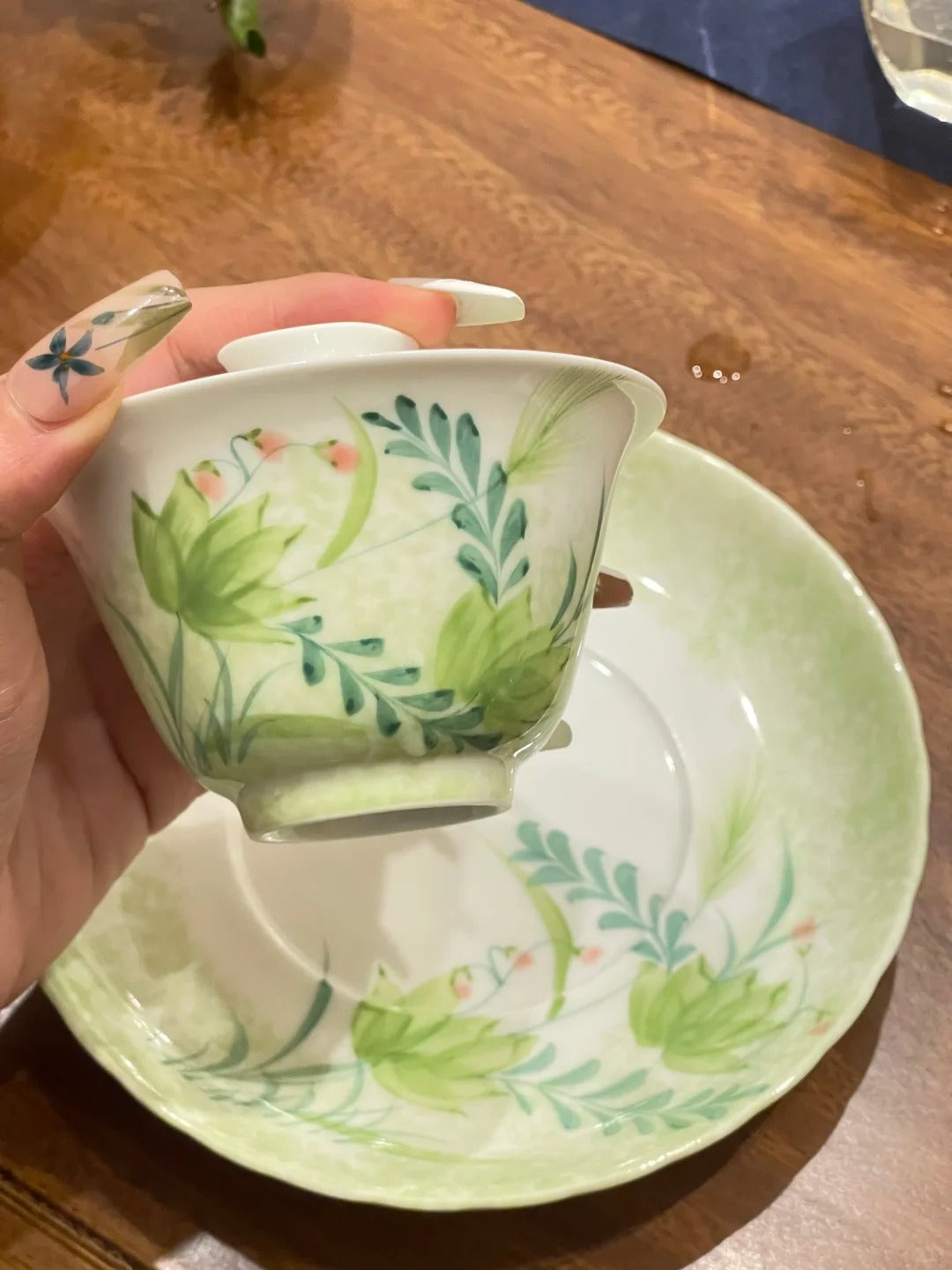 好别致的盖碗！- 不言器