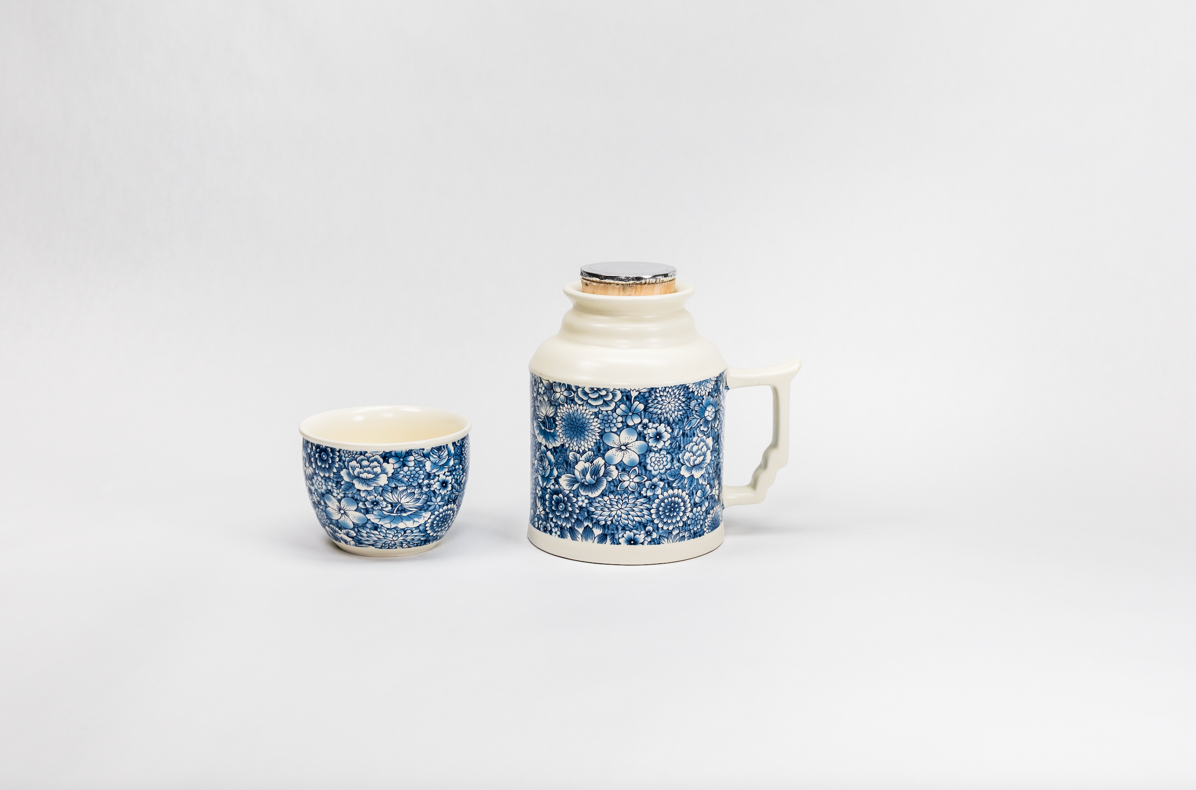繁华热水壶型茶具套组
