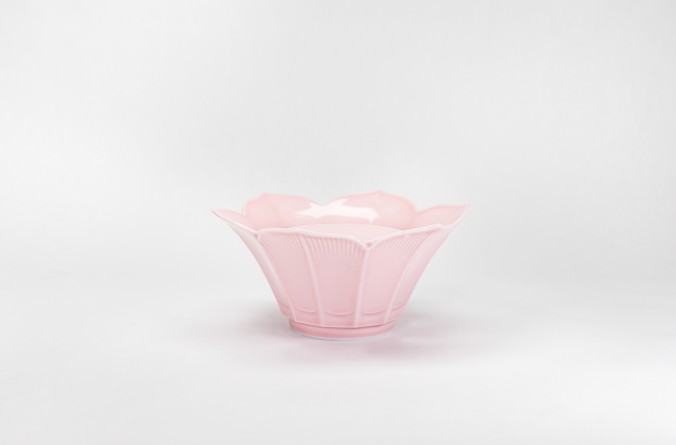 粉色莲花台壶承
