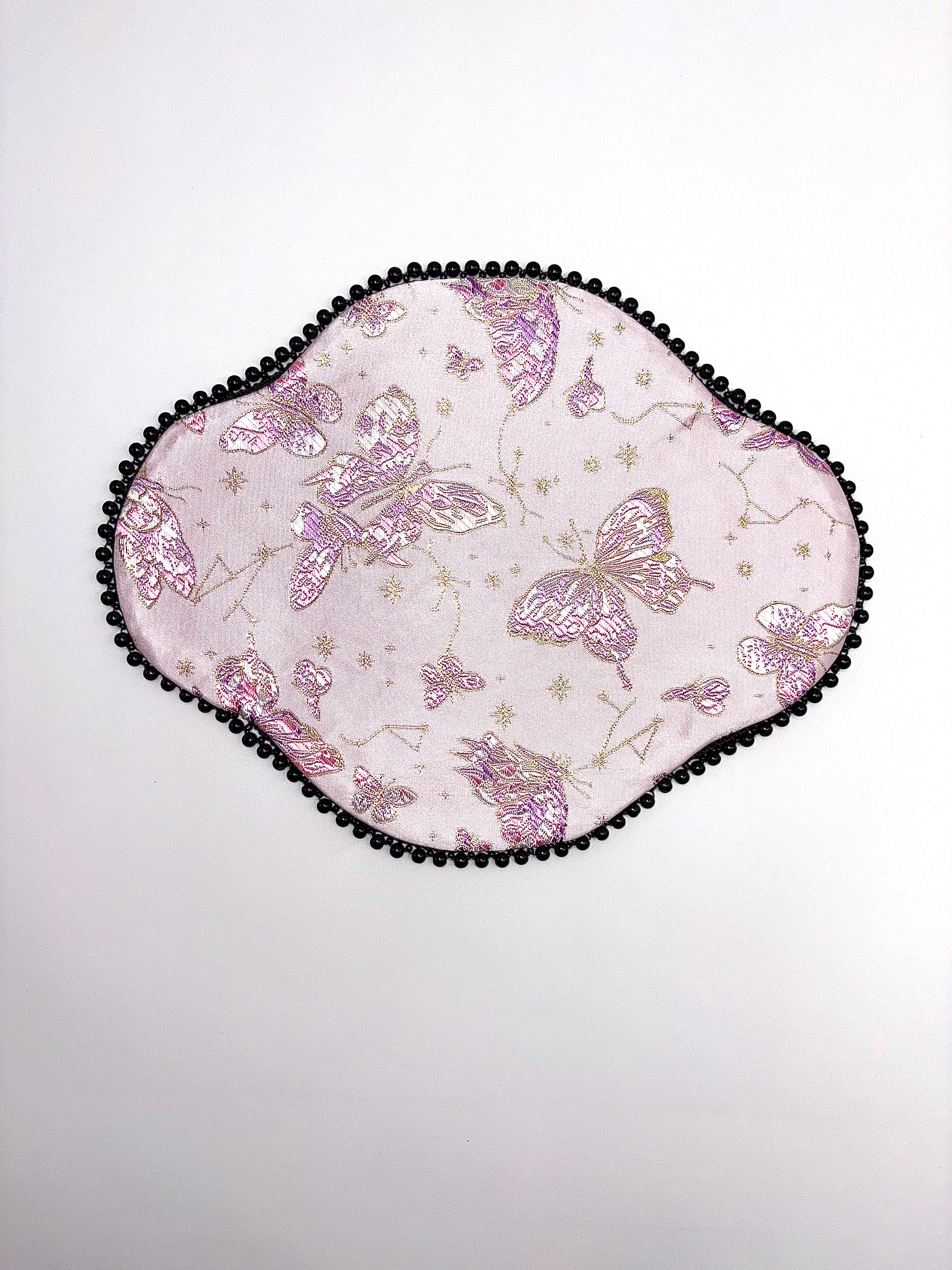 Pink Butterfly Crabapple Tea Set
