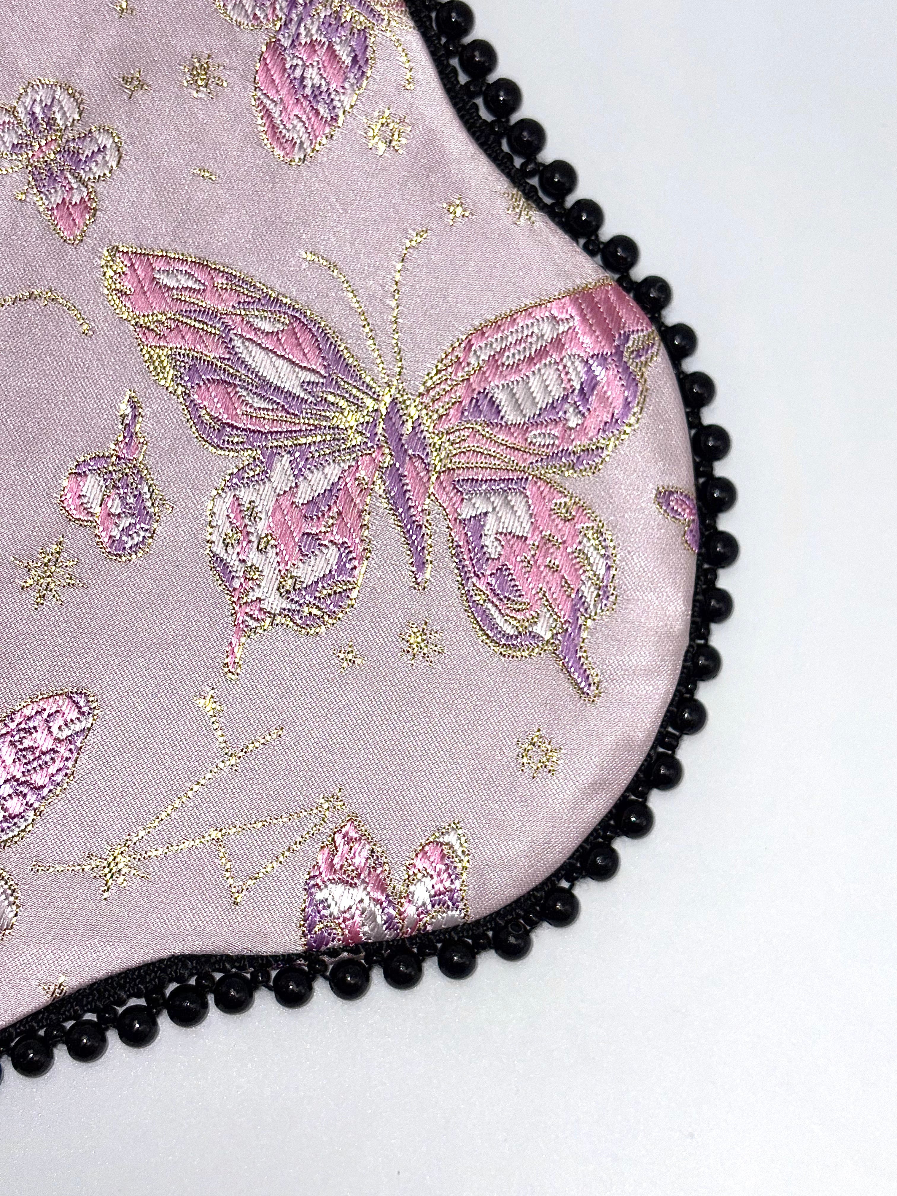 Pink Butterfly Crabapple Tea Set