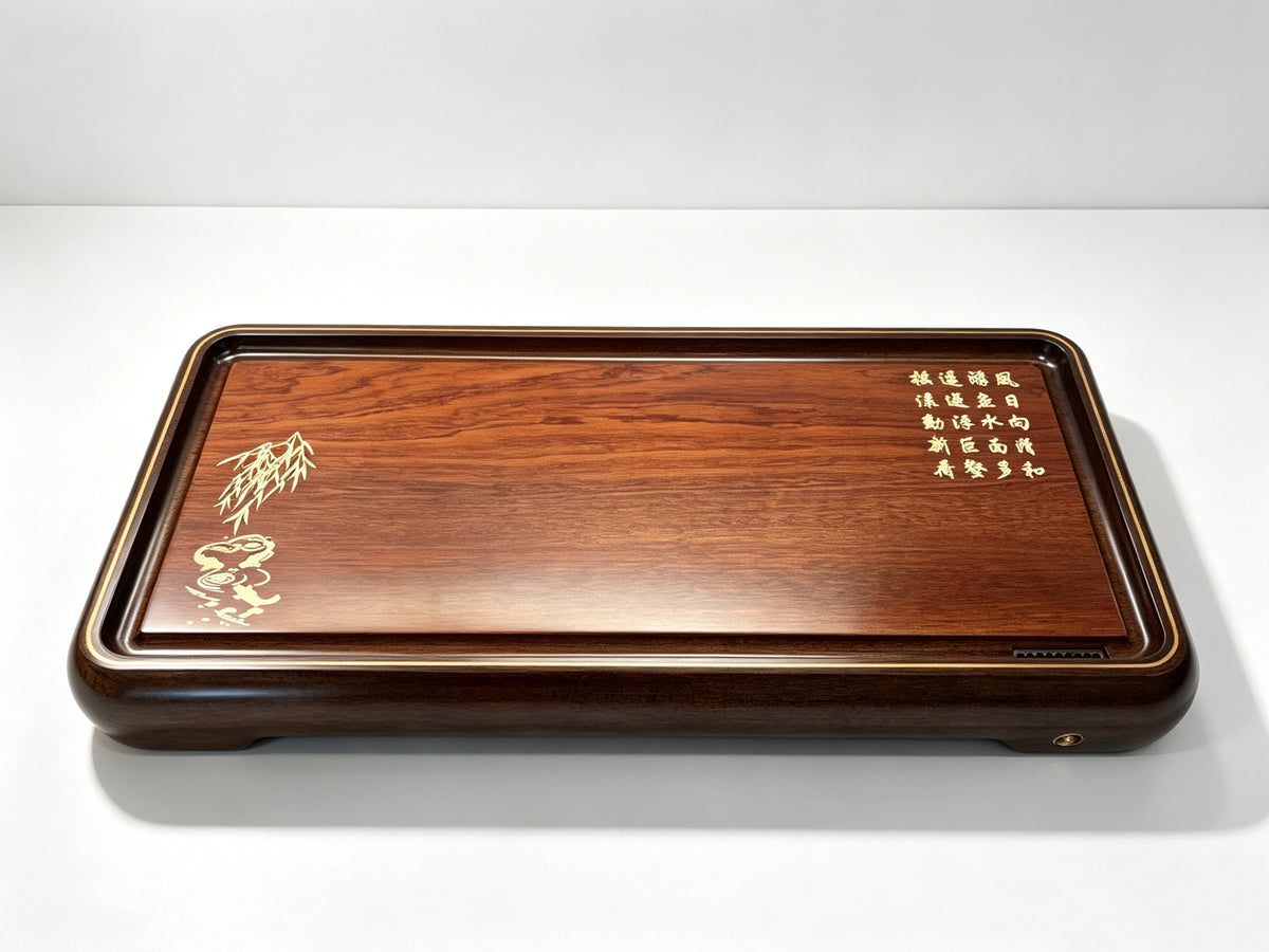Fish Playing Tea Tray (Small)
