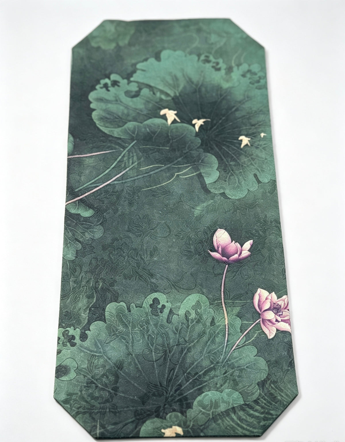 清和鹤影短款防水茶旗
