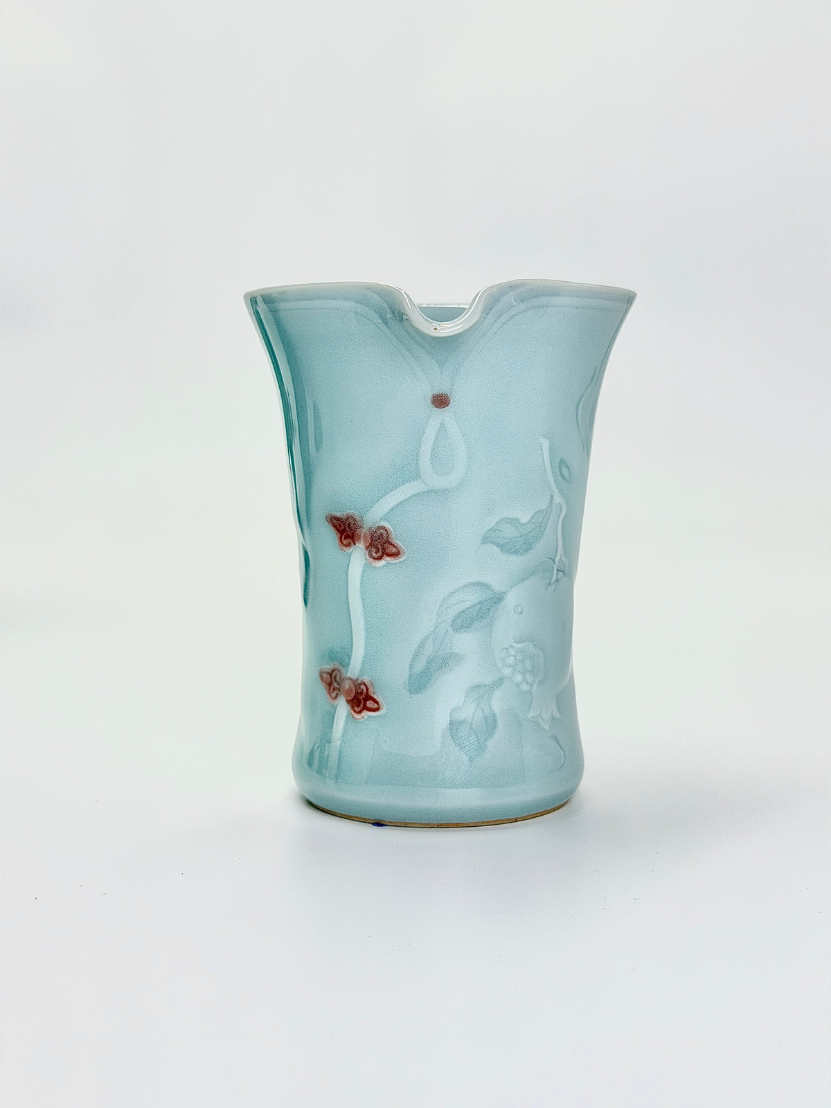 Longquan Celadon Pale Green Stone Pomegranate Fair Cup