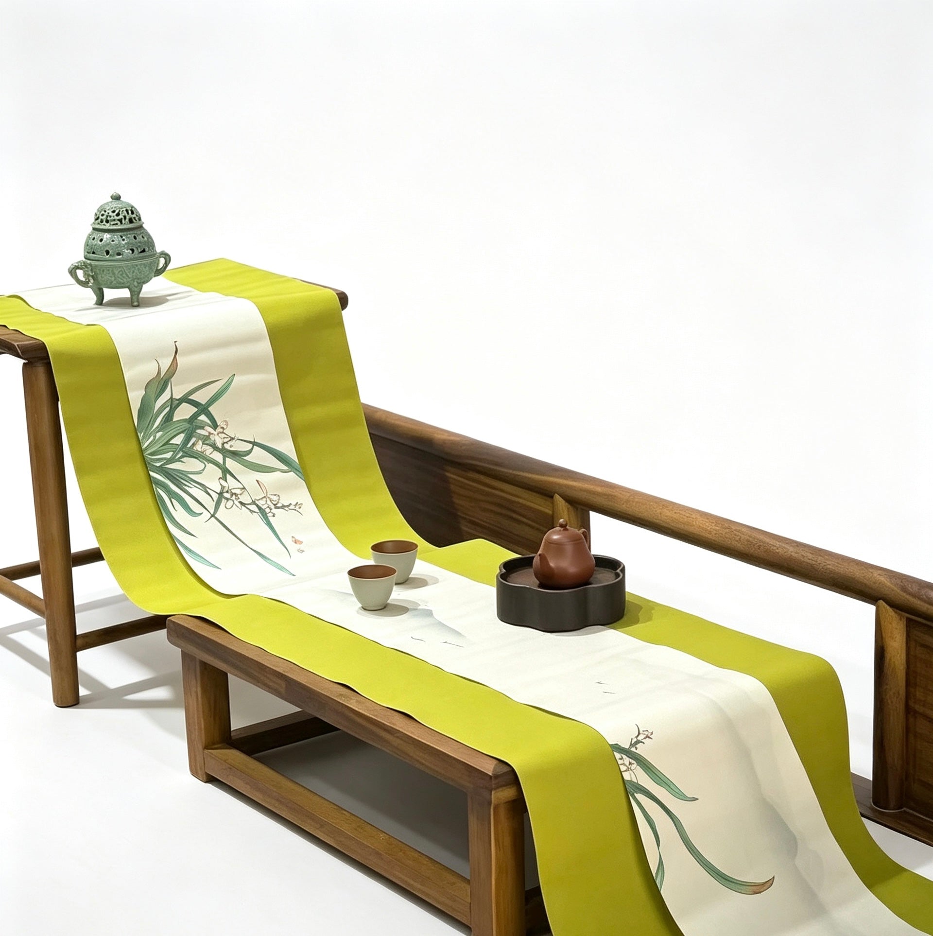 Waterproof Chinese Style Tea Flag Set (Various Designs)