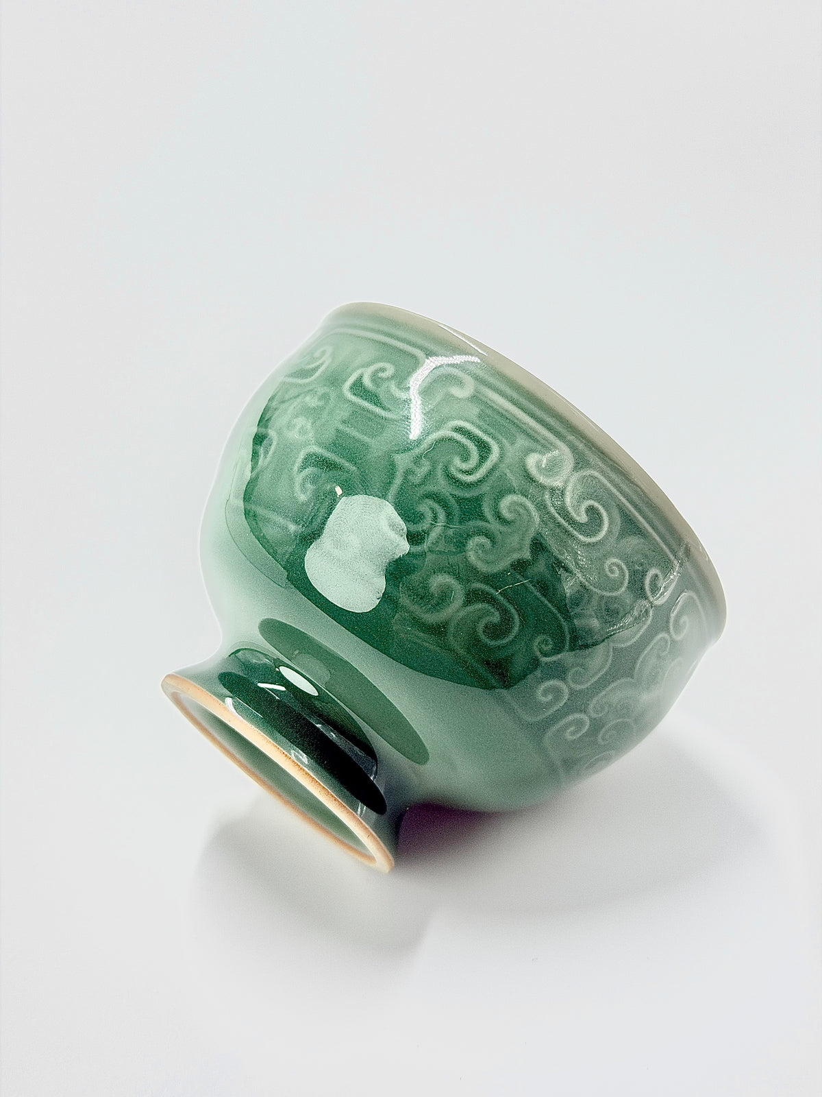 Longquan Celadon · Bronze Ingot Cup