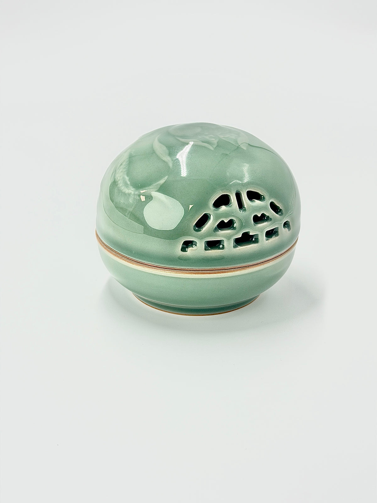 Longquan Celadon Lotus Incense Burner