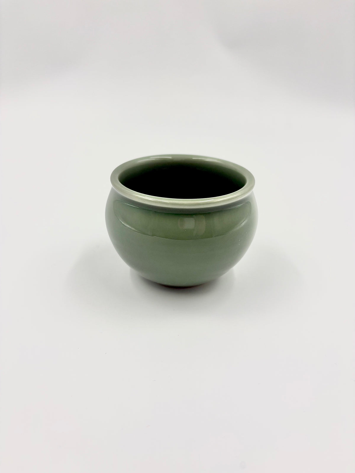 Longquan Celadon Plain Small Jar Cup
