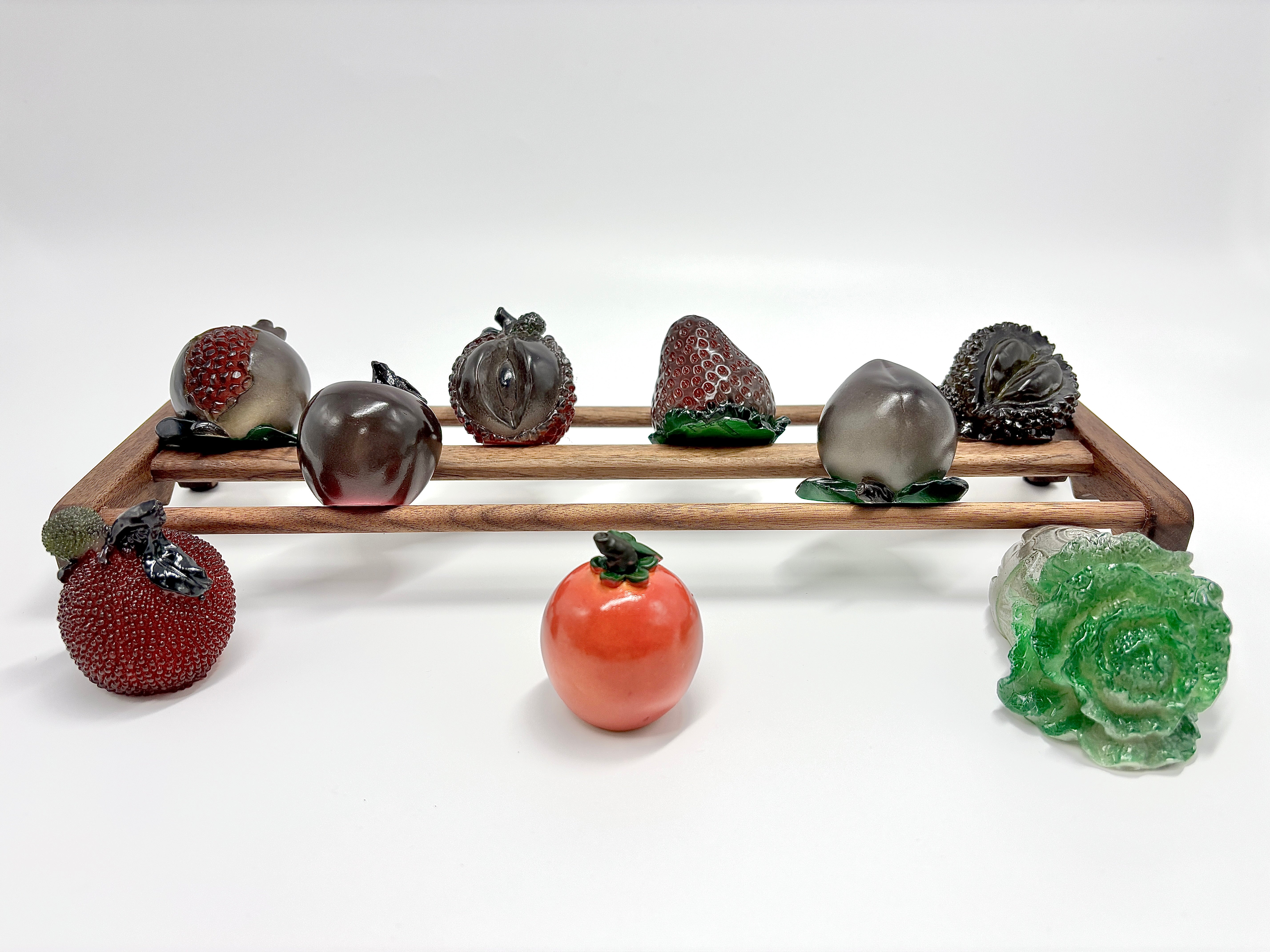 Color-changing fruit and vegetable tea pets (multiple styles)