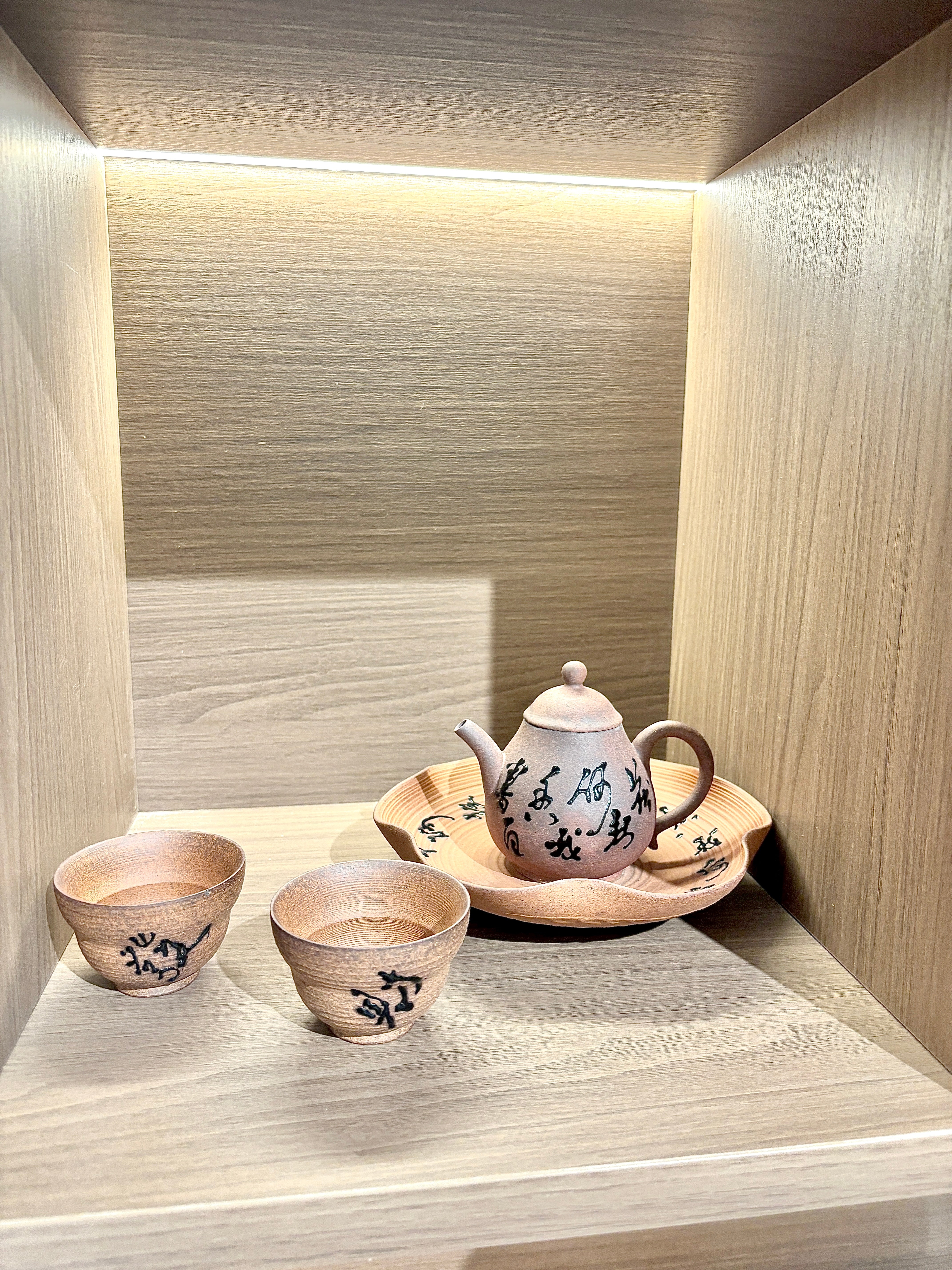 粗陶茶具套装