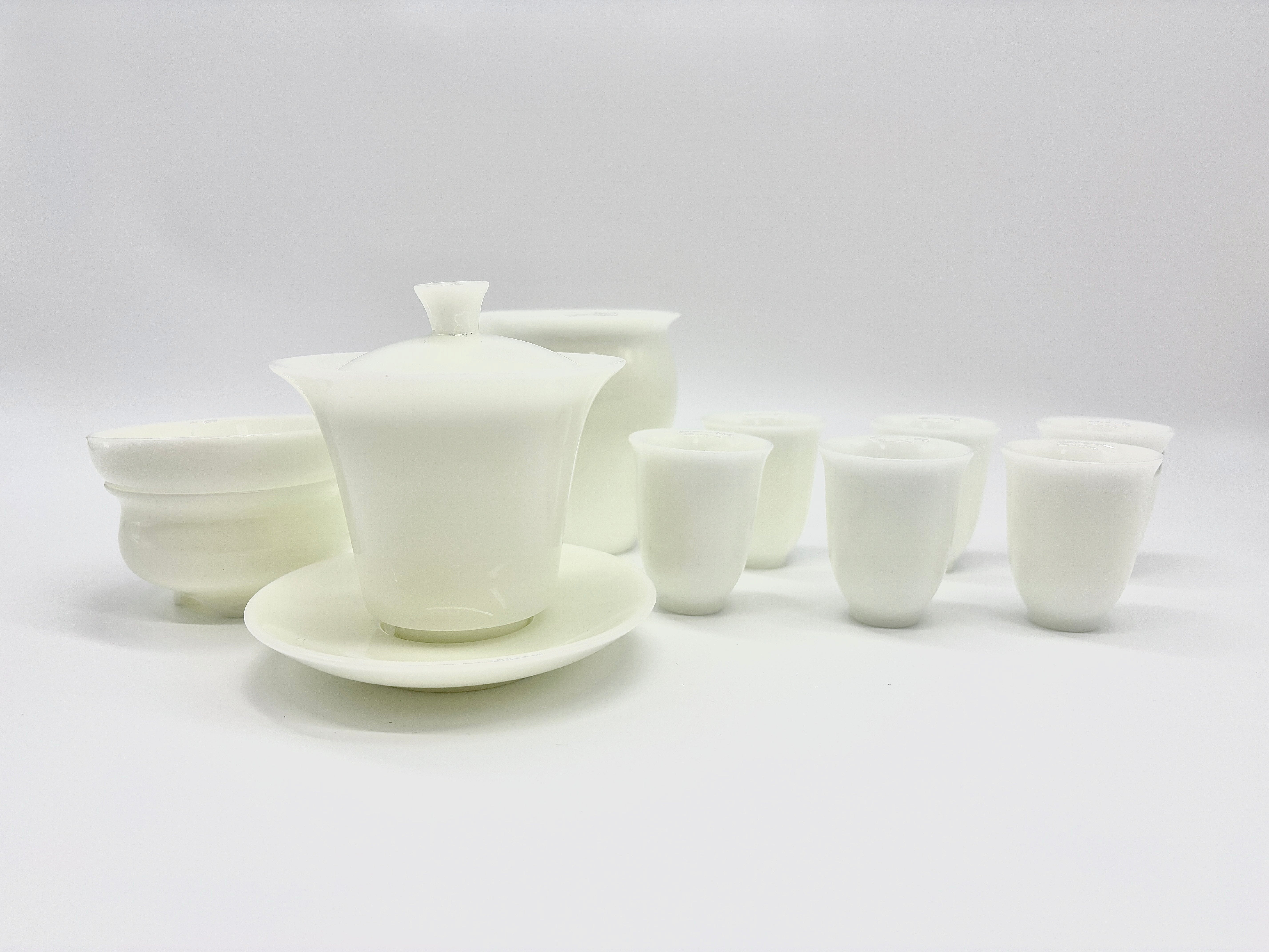 10头冰晶圆满人生茶具套组