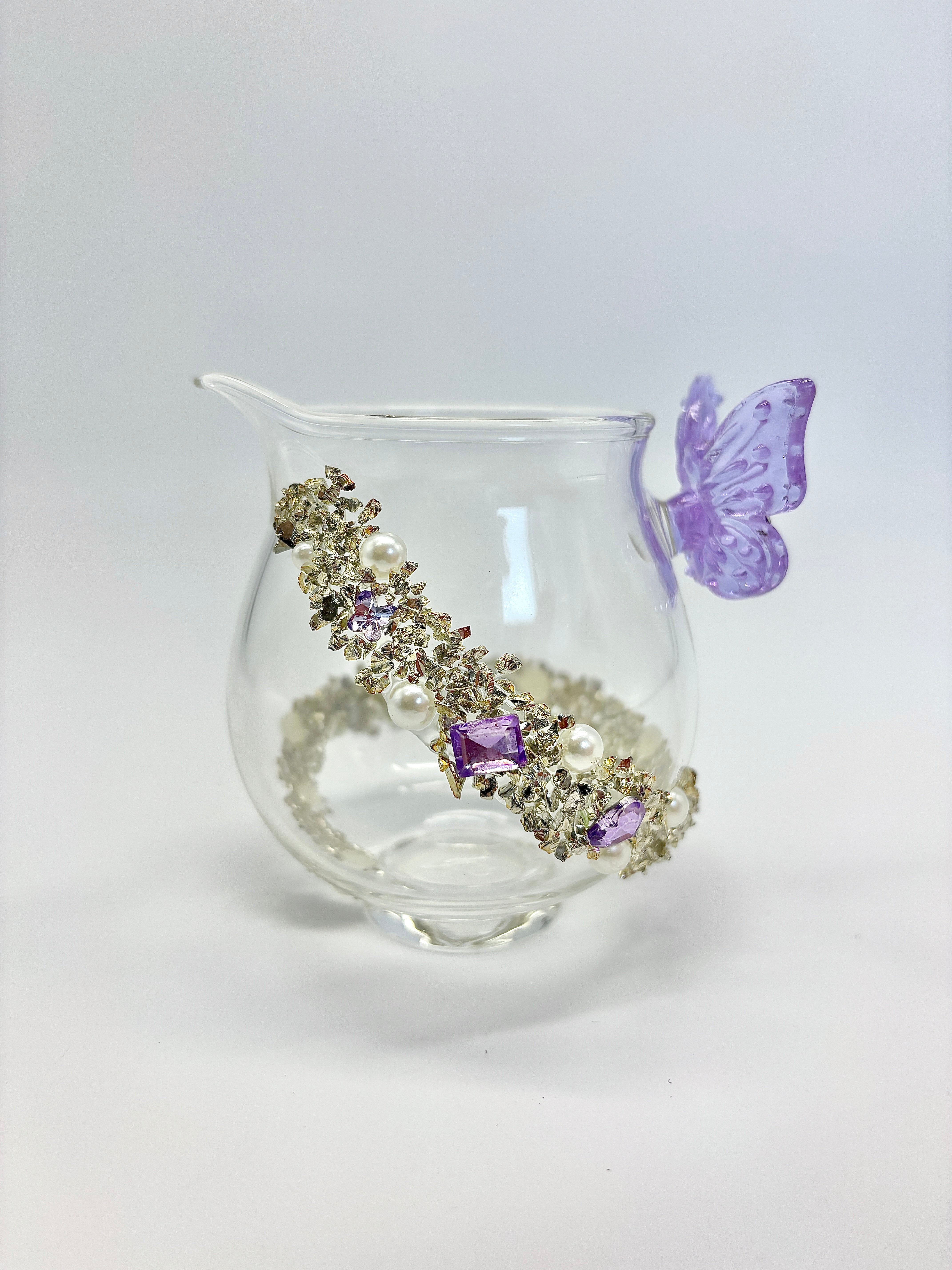 Flowery Morning and Moonlit Evening (Purple) Fair Cup